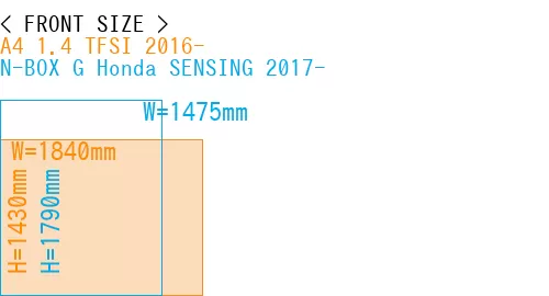 #A4 1.4 TFSI 2016- + N-BOX G Honda SENSING 2017-